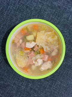 Foto resep Sop Ayam Maling Jamur Es (Non Halal)