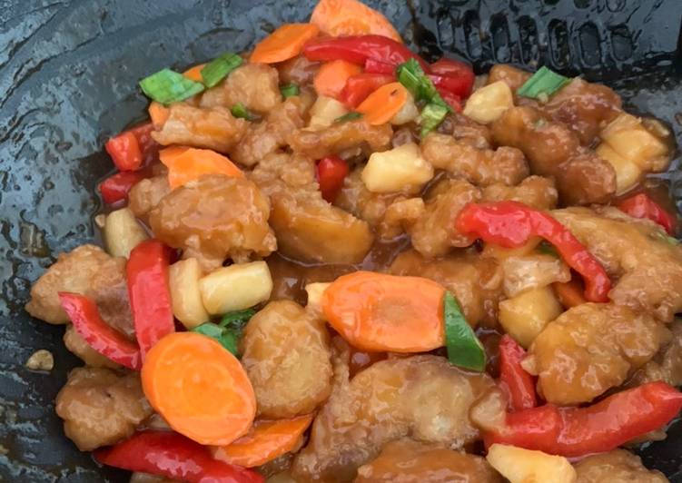 Recipe of Yummy Easy Pz sweet and sour pork