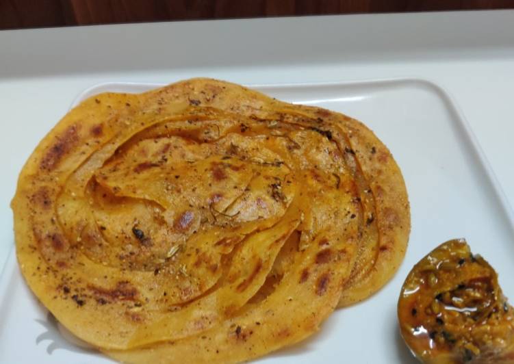 Step-by-Step Guide to Make Any-night-of-the-week Masaledar lacha paratha