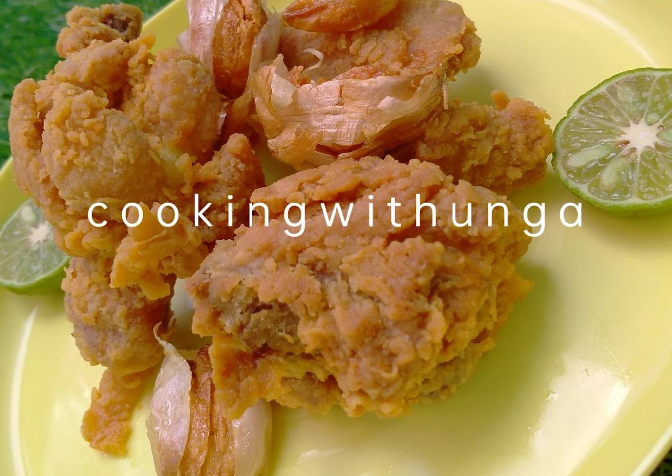 Ayam Goreng Bawang Putih Viral (Ayam Goreng Krispi Simple)