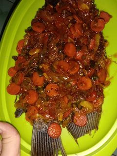 Foto resep Gurame Saos Sosis Tiram