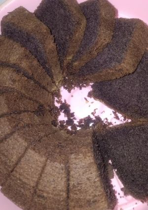Foto resep Bolu ketan hitam panggang 4 telur