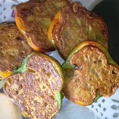 A picture of Capsicum ring recipe.