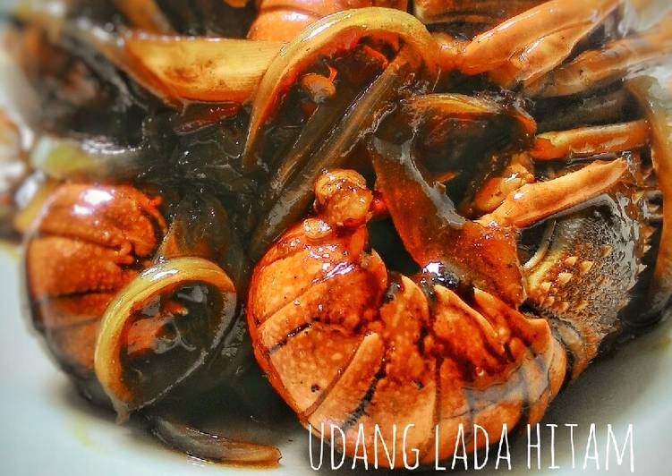 30. Udang Lada Hitam saos Saori