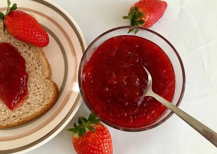 Steps to Make Super Quick Homemade Strawberry jam