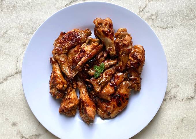 Resep Grilled Chicken Wings With Barbeque Sauce yang Menggugah Selera