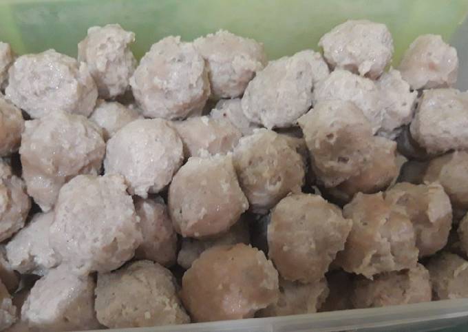 Resep Pentol Bakso Sapi Mix Ayam Oleh Ria Cookpad