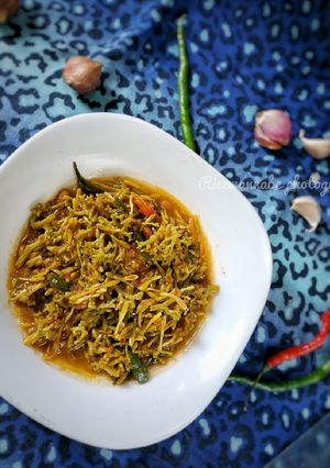 Foto resep Bunga Pepaya tumis tauco