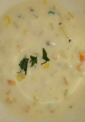 Foto resep Cream soup ayam ala KFC