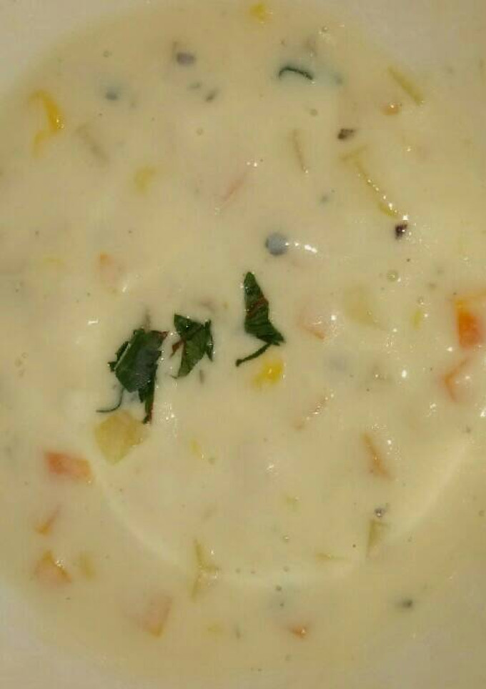 Foto resep Cream soup ayam ala KFC