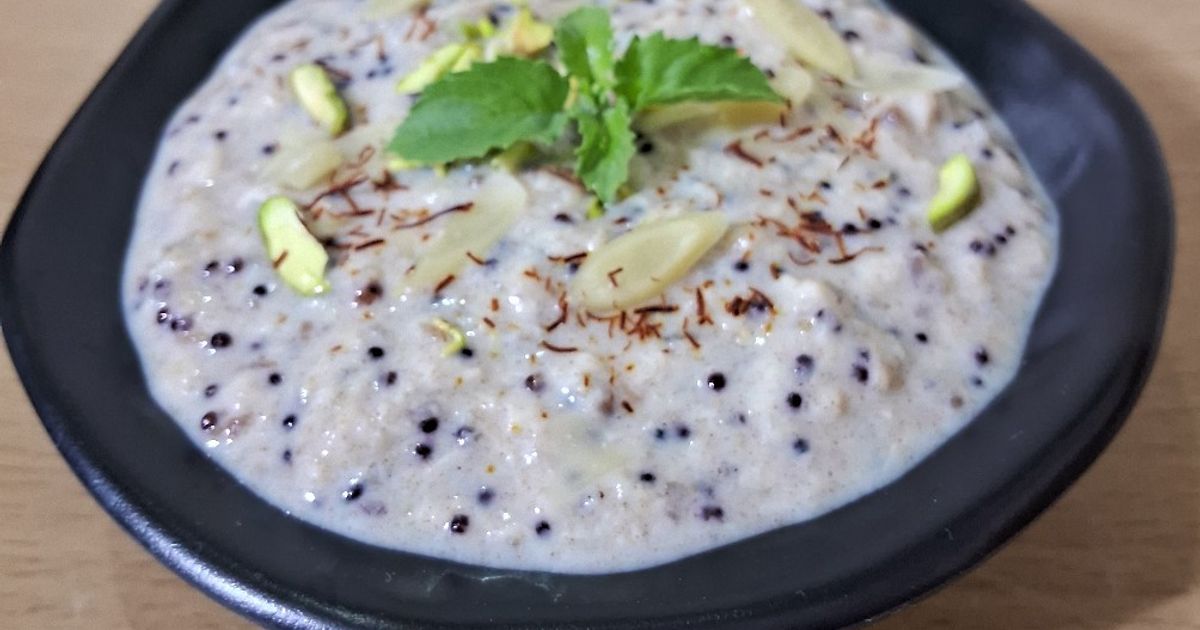 Whole Ragi Rabdi Recipe by Vibha Mahendra Champaneri - Cookpad
