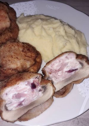 Töltött gomba recept fotója