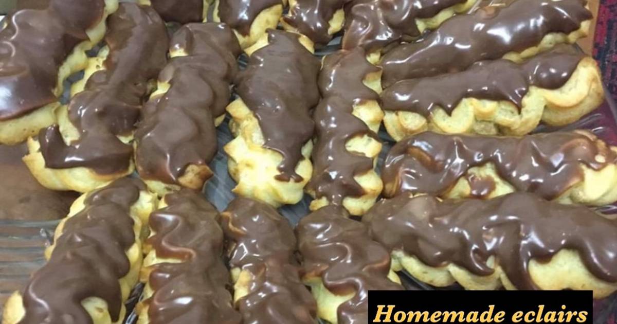 Homemade eclairs store