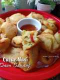 Cucur Nasi Daun Bawang