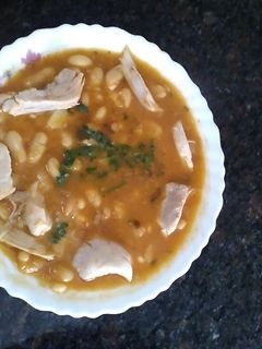 صورة لوصفة لوبيا بيضاء
