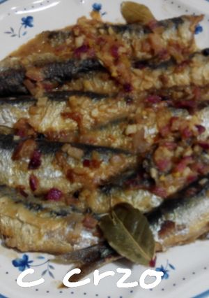 Una foto de Sardinas escabechadas, "a la manera de mi madre"