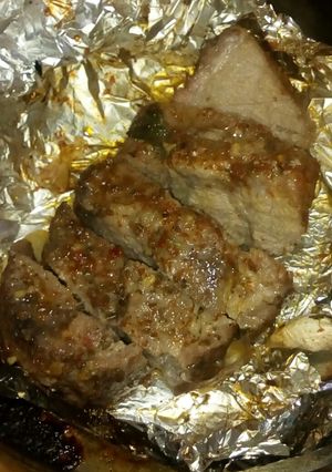 Una foto de Bondiola al horno