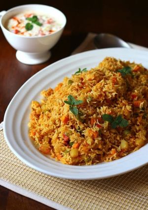 A picture of Nepoleon pulao.
