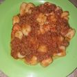 Ñoquis de leche con salsa