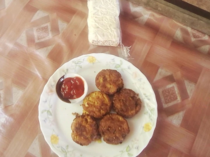 Cara Simple Membikin Resep  Omellete Tempe (Cetakan Kue Lumpur) yang Sempurna, Lezat