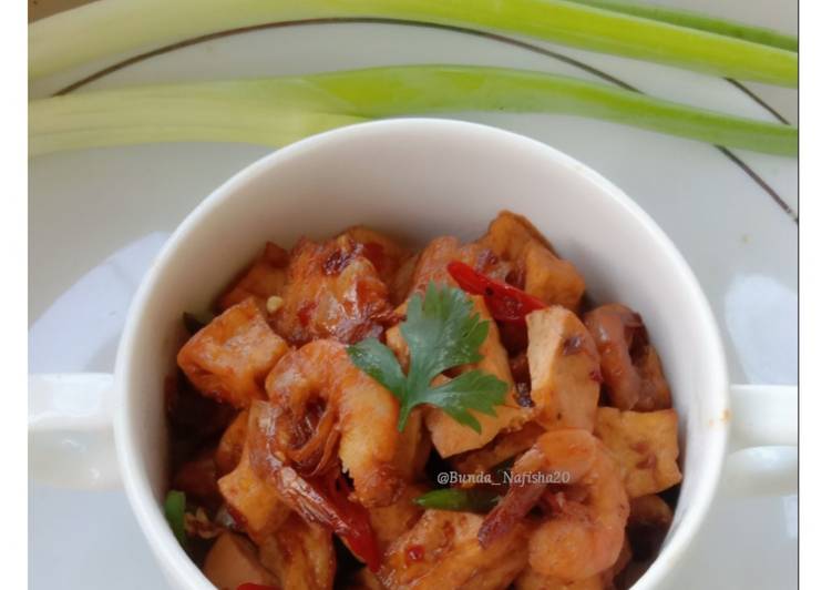 Udang Tahu Kecap