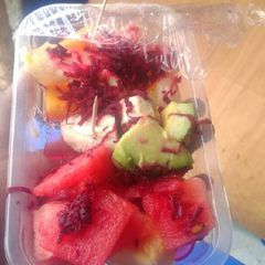 A picture of Fresh fruit salad.