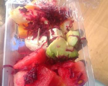 Update, Make Recipe Fresh fruit salad Delicious Nutritious