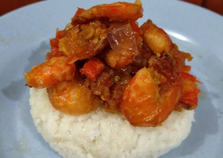 Bagaimana Membuat Udang Sambal Bawang Anti Gagal