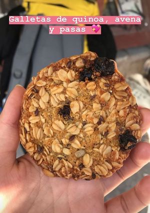 Una foto de Galletas de quinoa y avena