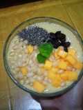 Oat Manggo Banana Smoothies