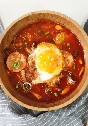 Foto resep Sundubu Jjigae (Sup Tahu)