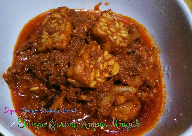 Tempe Goreng Ampas Minyak ala Dapur Fitri