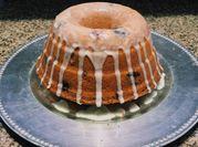 Una foto de budin de yogurt natural