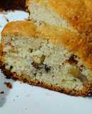 Budín de frutos secos y pasas de uva