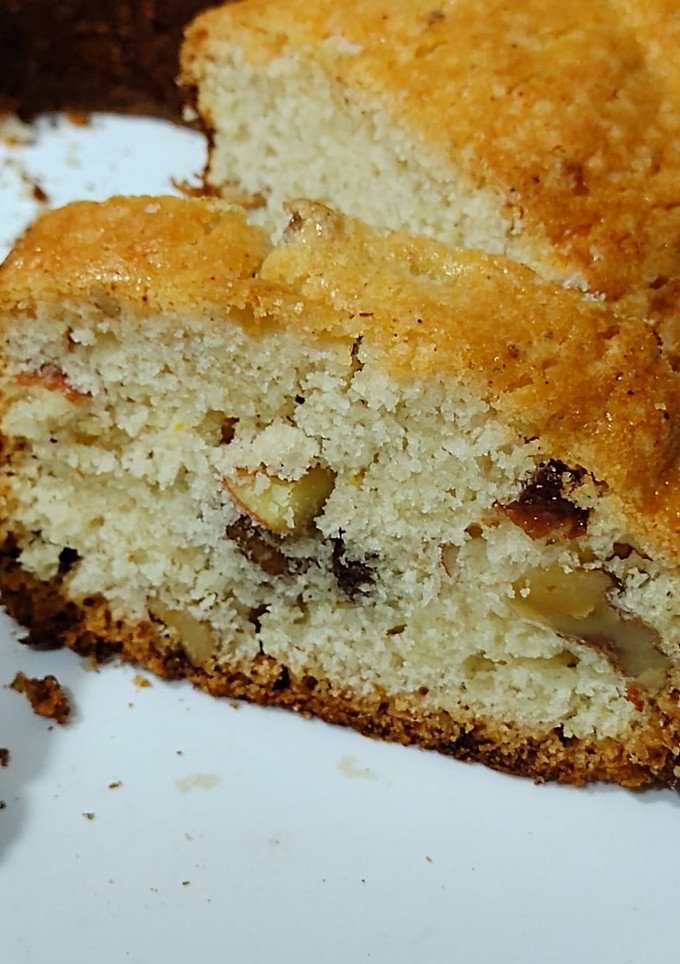 Una foto de Budín de frutos secos y pasas de uva
