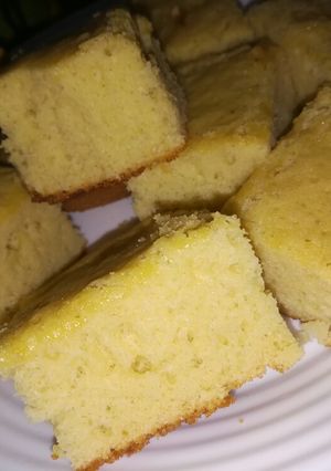 Una foto de Budín casero mandarina