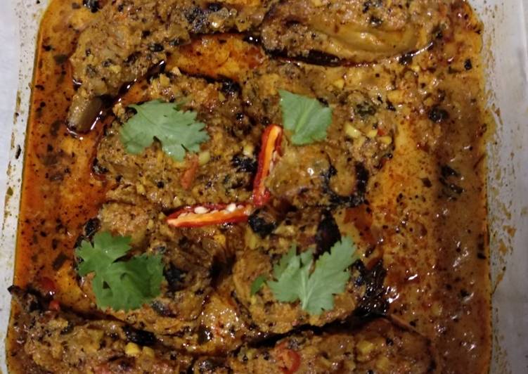Steps to Prepare Tasty Chicken kabab/tandoor dipped in gravy