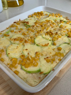 Una foto de Pastel saludable de calabacín