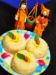 কেশর হালুয়া(kesar halwa recipe in Bengali) রেসিপির প্রধান ছবি