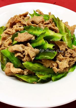 Hình của món Thịt Bò Xào Đậu Rồng.