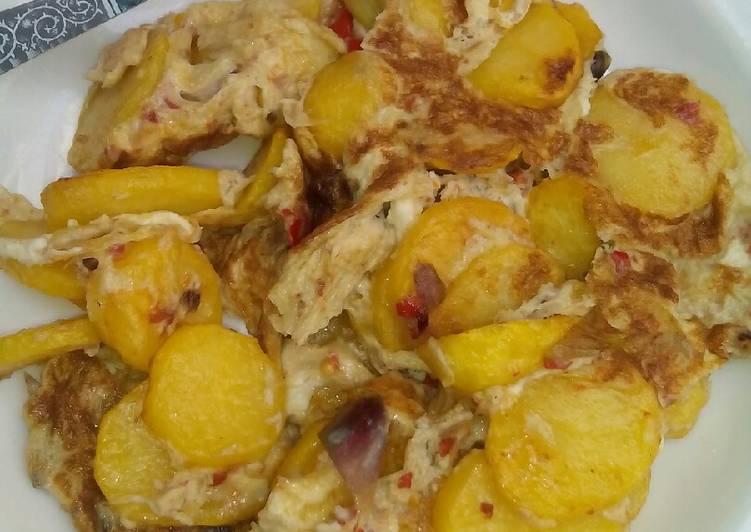 Recipe of Speedy Potato and egg