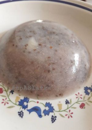 Foto resep Banana pudding with chia seeds mpasi 8 m+