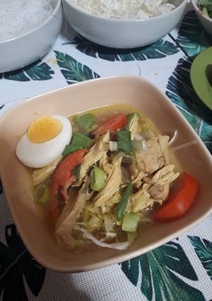 Foto resep Soto ayam kuning