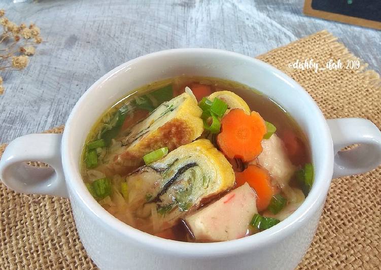 Resep Sup Tamago Cedea Anti Gagal