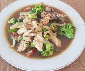 Resep Mudah Cah Brokoli Ayam Saus Tiram Enak Sempurna Resep Mudah Cah Brokoli Ayam Saus Tiram Enak Sempurna
