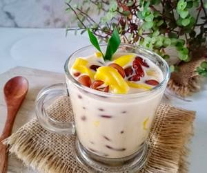 Masakan Populer Es kacang merah nangka (minuman) Enak dan Sehat