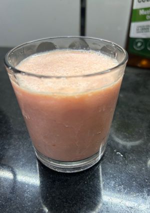A picture of Watermelon dates sherbet.