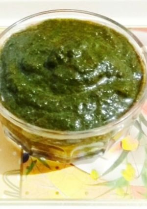 A picture of Green Chutney.