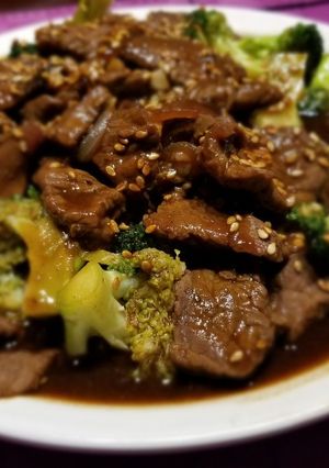 A picture of Broccoli Beef.