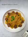 Spaghetti Saikoro Cilantro